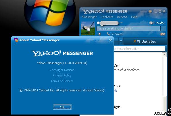 Yahoo messenger 11.0.0.2009